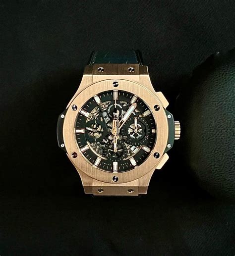 hublot big bang aero bang rose gold|hublot rose gold chronograph.